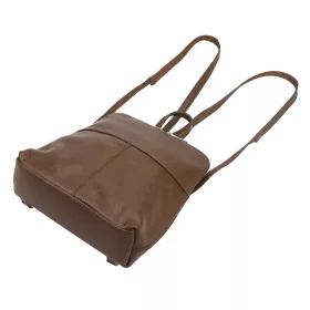    Dámsky hnedý hovädzí kožený batoh Voyager 517 DOLLARO 23 x 27 x 8 cm