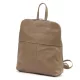  Dámsky ruksak Voyager 517 DOLLARO z hovädzej kože v tmavomodrej farbe 23 x 27 x 8 cm