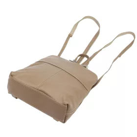    Dámsky ruksak Voyager 517 DOLLARO z hovädzej kože v tmavomodrej farbe 23 x 27 x 8 cm