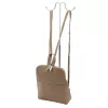  Dámsky ruksak Voyager 517 DOLLARO z hovädzej kože v tmavomodrej farbe 23 x 27 x 8 cm