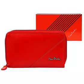   Dámska peňaženka Pierre Cardin TILAK161 2584 červená z hovädzej kože 16,5 x 10 x 2,5 cm