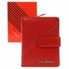  Dámska peňaženka Pierre Cardin TILAK161 2571 červená z hovädzej kože 9,5 x 13,5 x 4 cm