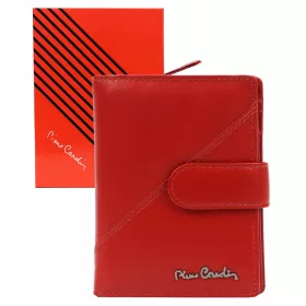    Dámska peňaženka Pierre Cardin TILAK161 2571 červená z hovädzej kože 9,5 x 13,5 x 4 cm
