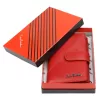  Dámska peňaženka Pierre Cardin TILAK161 2571 červená z hovädzej kože 9,5 x 13,5 x 4 cm
