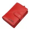  Dámska peňaženka Pierre Cardin TILAK161 2571 červená z hovädzej kože 9,5 x 13,5 x 4 cm