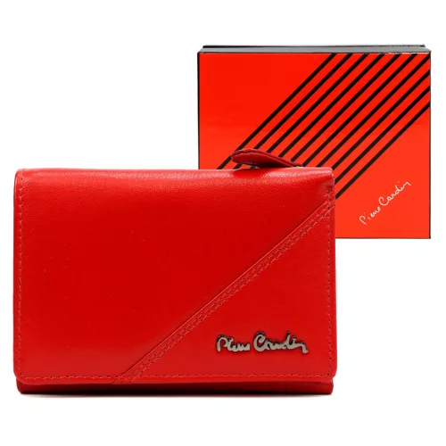  Dámska peňaženka Pierre Cardin TILAK161 2585 červená z hovädzej kože 12,3 x 8,5 x 2,5 cm