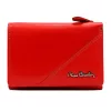 Dámska peňaženka Pierre Cardin TILAK161 2585 červená z hovädzej kože 12,3 x 8,5 x 2,5 cm