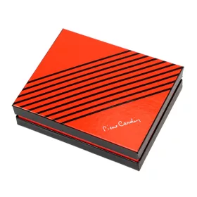   Dámska peňaženka Pierre Cardin TILAK161 1835 čierna z hovädzej kože 11,5 x 8 x 3,3 cm