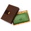  Dámska peňaženka z hovädzej kože EL FORREST 948-151 s RFID, zelená, 14,5 x 9 x 3,5 cm