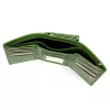  Dámska peňaženka z hovädzej kože EL FORREST 948-151 s RFID, zelená, 14,5 x 9 x 3,5 cm