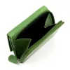  Dámska peňaženka z hovädzej kože EL FORREST 568-151 s RFID zelenou farbou 12,5 x 9 x 3,5 cm