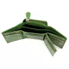  Dámska peňaženka z hovädzej kože EL FORREST 568-151 s RFID zelenou farbou 12,5 x 9 x 3,5 cm