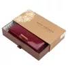  Dámska peňaženka z hovädzej kože Mato Grosso 0920-57 s RFID bordovou farbou 17 x 9 x 3,5 cm