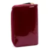  Dámska peňaženka z hovädzej kože Mato Grosso 0821-57 s RFID bordovou farbou 9 x 13 x 3,5 cm