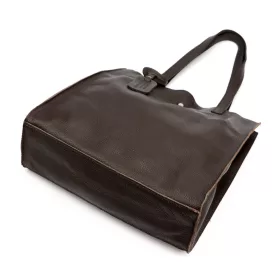    Luka 25-041 DOLLARO hnedá dámska kožená kabelka 32 x 34 x 11 cm