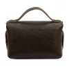  Dámska kožená kabelka Luka 26-106 DOLLARO hnedá 19 x 13 x 9 cm