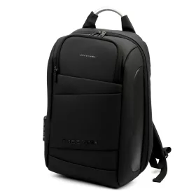    Pánsky polyesterový batoh Pierre Cardin 3839 ALAN10 čierny 30 x 48 x 16 cm