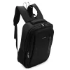  Pánsky polyesterový batoh Pierre Cardin 3814 ALAN10 čierny 32 x 44 x 15 cm