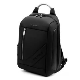    Pánsky polyesterový batoh Pierre Cardin 3837 ALAN10 čierny 30 x 38 x 15 cm