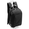  Pánsky polyesterový batoh Pierre Cardin 3837 ALAN10 čierny 30 x 38 x 15 cm