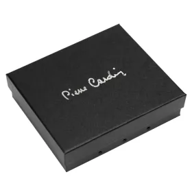  Pánsky kožený opasok Pierre Cardin 3361 GG46 ČIERNY