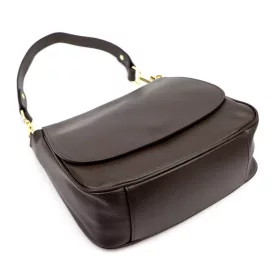   Luka 19-96 DOLLARO barna női bőr kézitáska, válltáska 30 x 23 x 11 cm