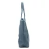Luka 26-084 DOLLARO kék női bőr válltáska, shopper 40 x 37 x 13 cm