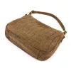  Dámska kožená kabelka Luka 24-085 CROCO GOLD hnedá 31 x 23 x 8 cm