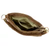  Dámska kožená kabelka Luka 24-085 CROCO GOLD hnedá 31 x 23 x 8 cm