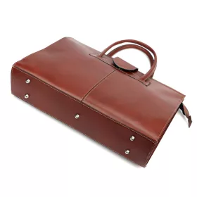    Dámska aktovka Florence 1029 z hnedej hovädzej kože 40 x 29 x 11 cm