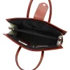  Dámska aktovka Florence 1029 z hnedej hovädzej kože 40 x 29 x 11 cm