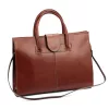  Dámska aktovka Florence 1029 z hnedej hovädzej kože 40 x 29 x 11 cm