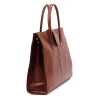  Dámska aktovka Florence 1029 z hnedej hovädzej kože 40 x 29 x 11 cm