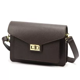   Luka 26-061 DOLLARO barna női bőr kézitáska 23 x 16.5 x 9 cm