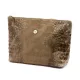 Gregorio COSMETICS-004 CROCO taupe marhabőr kozmetikai táska 29 x 19 x 10 cm