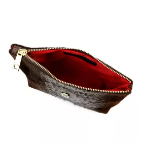   Gregorio COSMETICS-005 CROCO barna marhabőr kozmetikai táska