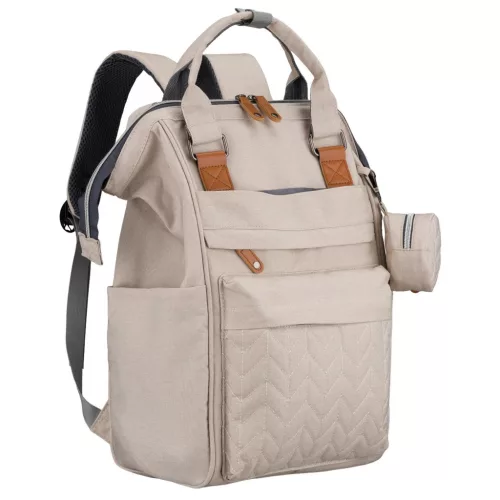 Peterson PTN JMB-02 bézs női több funkciós hátizsák 44 x 27 x 19 cm