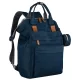 Peterson PTN JMB-02 sötétkék, navy női több funkciós hátizsák 44 x 27 x 19 cm