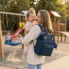 Peterson PTN JMB-02 sötétkék, navy női több funkciós hátizsák 44 x 27 x 19 cm