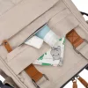 Peterson PTN JMB-02 szürke női többfunkciós hátizsák 44 × 27 × 19 cm