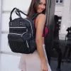 Peterson PTN JMB-04 fekete több funkciós női hátizsák 39 x 28 x 17 cm