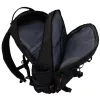 Peterson PTN JPSP-01 fekete túrahátizsák, utazóhátizsák 48 × 32 × 20 cm