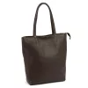 Luka 26-084 DOLLARO barna női bőr válltáska, shopper 40 x 37 x 13 cm