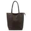 Luka 26-084 DOLLARO barna női bőr válltáska, shopper 40 x 37 x 13 cm