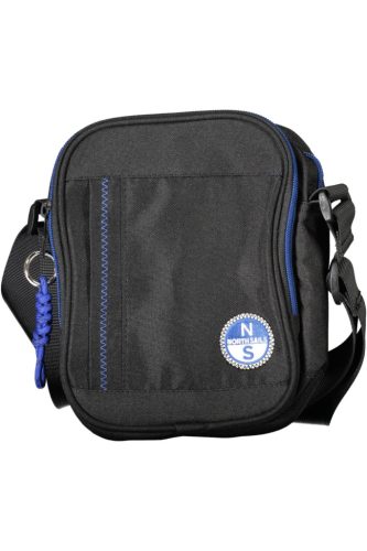  Čierna pánska taška cez rameno North Sails, bočná taška 22 x 16 x 9 cm