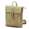 Luka 26-150 CROCO taupe női marhabőr hátizsák 29 x 32 x 12 cm