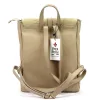 Luka 26-150 CROCO taupe női marhabőr hátizsák 29 x 32 x 12 cm