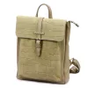 Luka 26-150 CROCO taupe női marhabőr hátizsák 29 x 32 x 12 cm