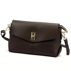  Luka 26-147 DOLLARO barna női bőr válltáska, oldaltáska 27 x 17 x 9 cm