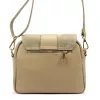 Luka 26-133 taupe női bőr kézitáska 21.5 x 20 x 10 cm
